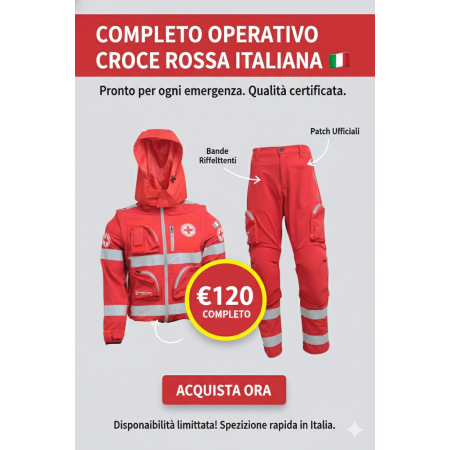 COMPLETO CROCE ROSSA ITALIANA