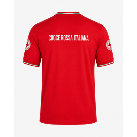 T-SHIRT ROSSA CROCE ROSSA ITALIANA