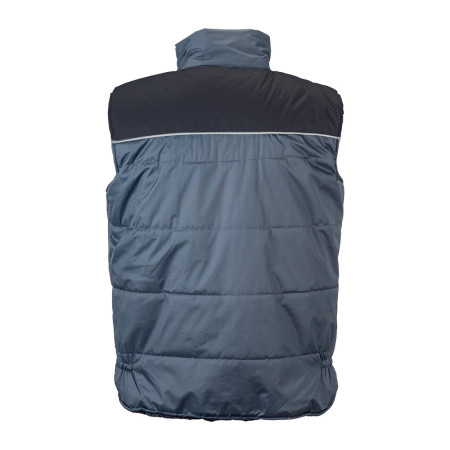 Gilet imbottito di poliestere impermeabilizzato