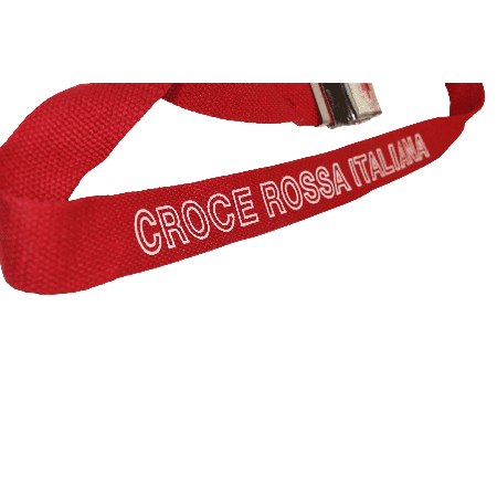 CINTURA CROCE ROSSA CON STAMPA 3D