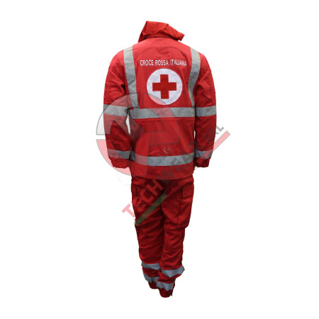 COMPLETO SAHARIANA CROCE ROSSA