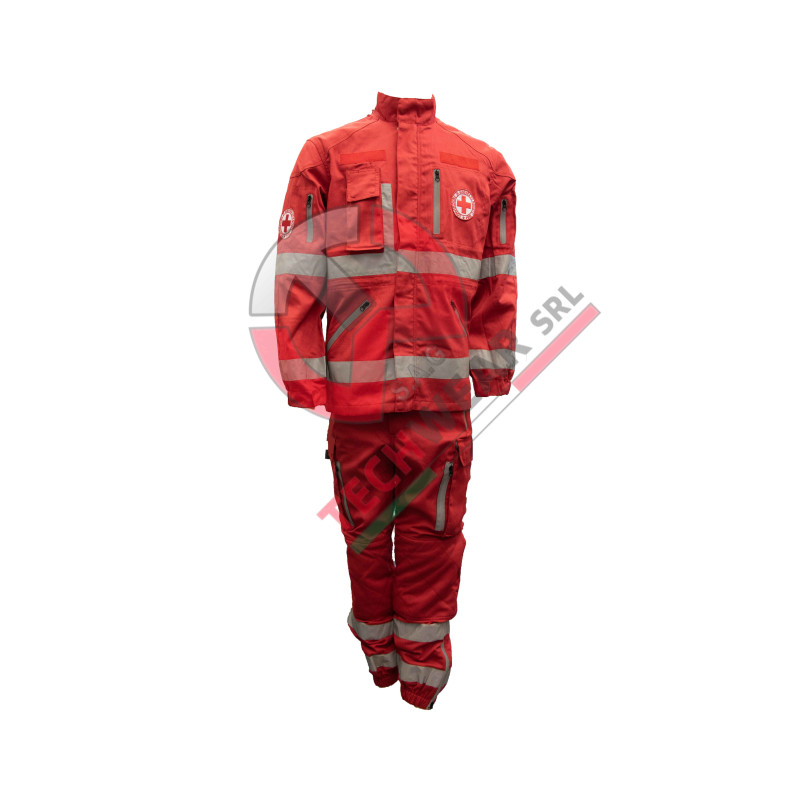 COMPLETO SAHARIANA CROCE ROSSA