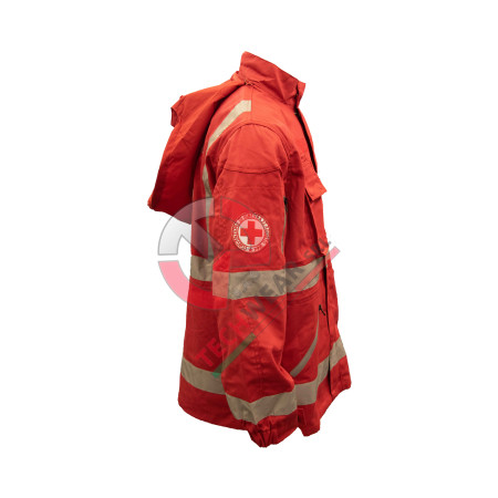 GIACCA SAHARIANA CROCE ROSSA ITALIANA