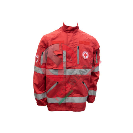 GIACCA SAHARIANA CROCE ROSSA ITALIANA